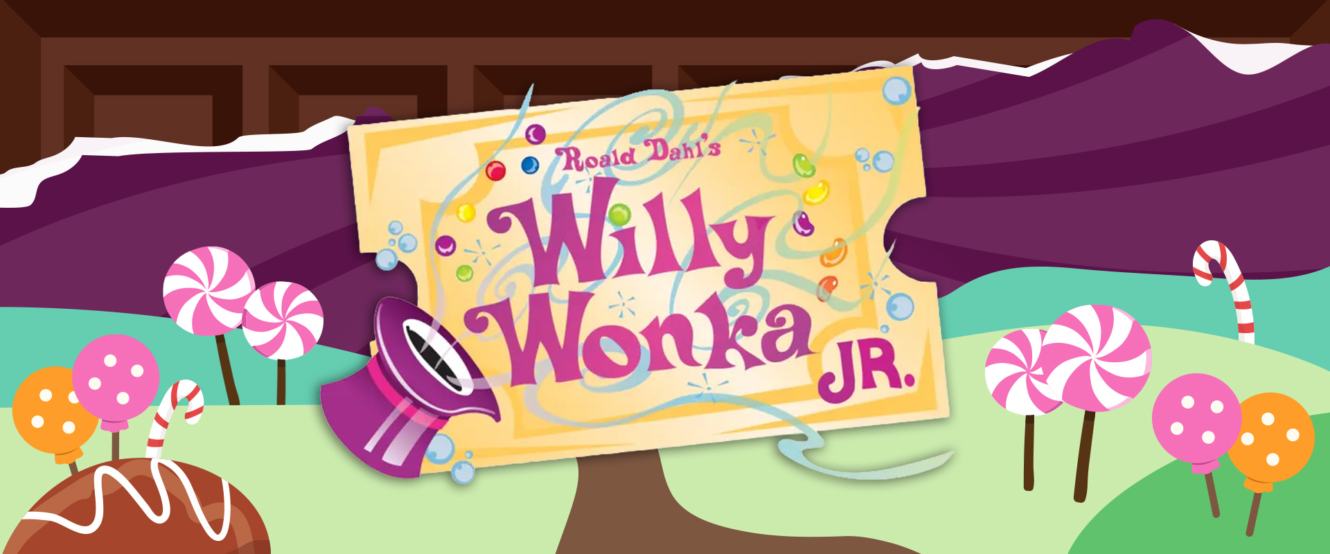 Lisle Park District's production of Roald Dahl's Willy Wonka Jr.