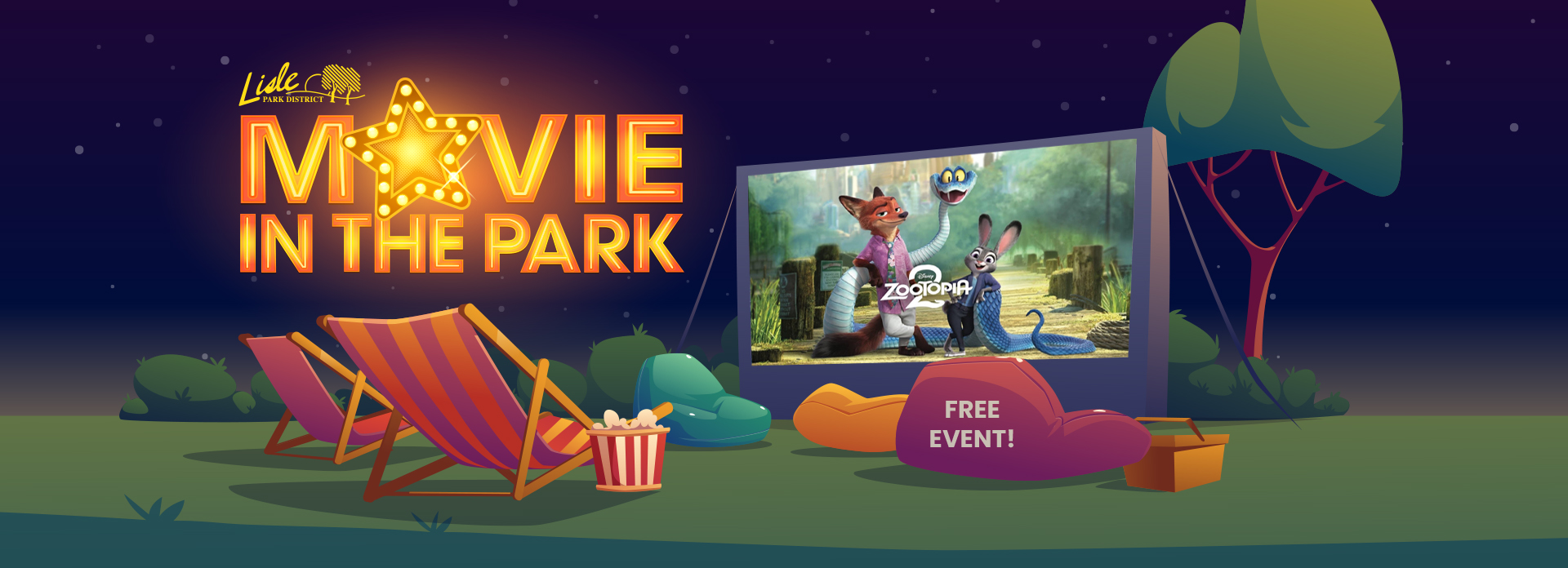 Lisle Movie in the Park