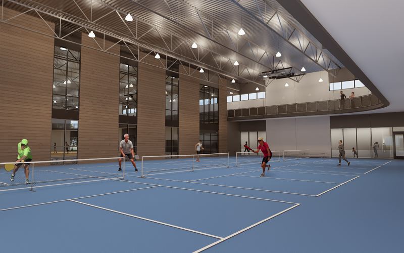 Multi-Activity Court - MAC - Rendering of Proposed New Community Activity Center
