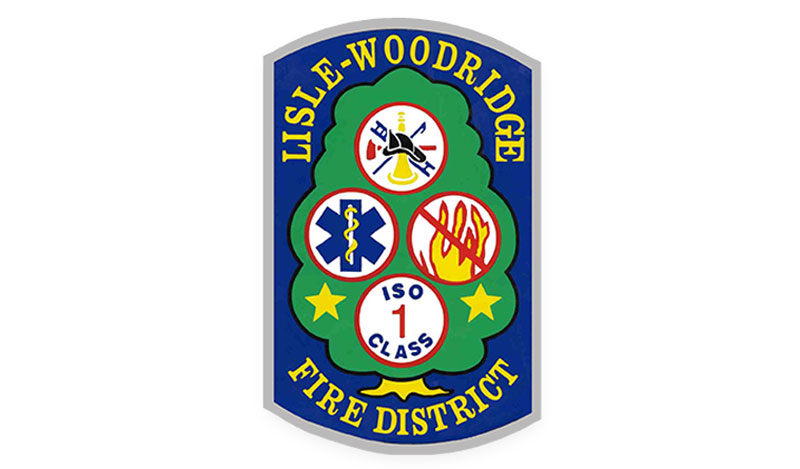 Lisle Woodridge Fire District Logo