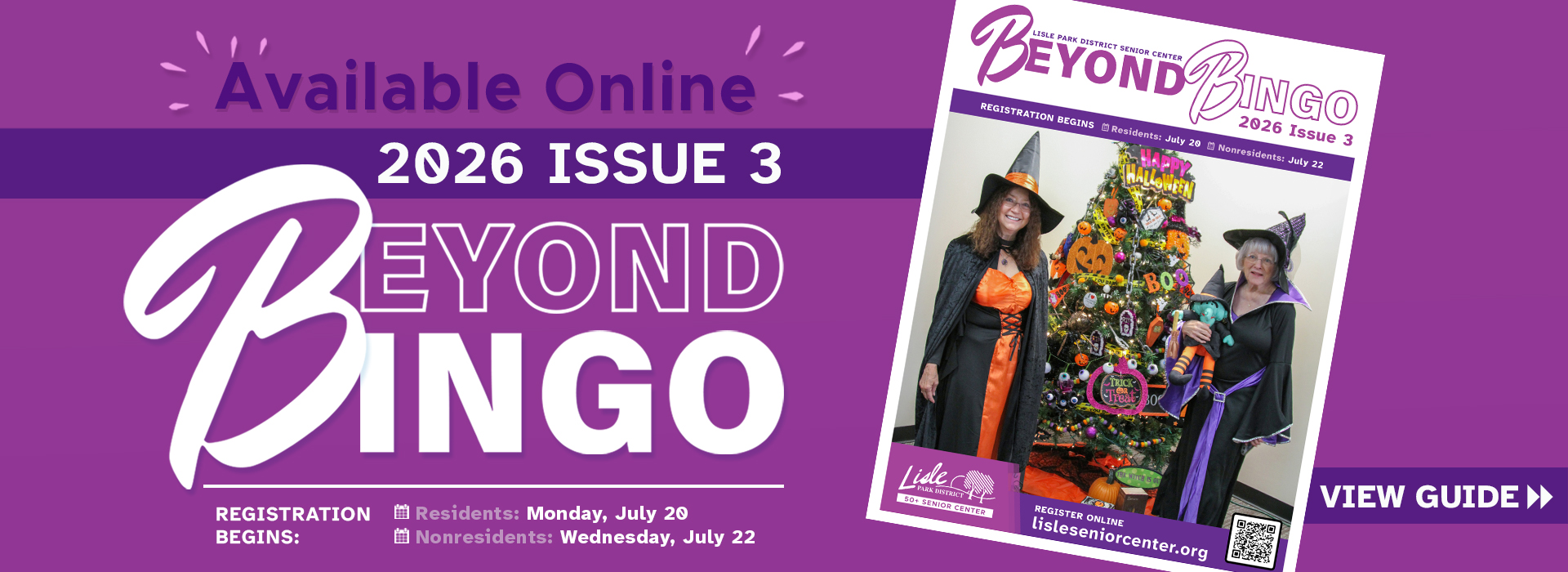 50+ Beyond Bingo 2026 Issue 3 Program Guide