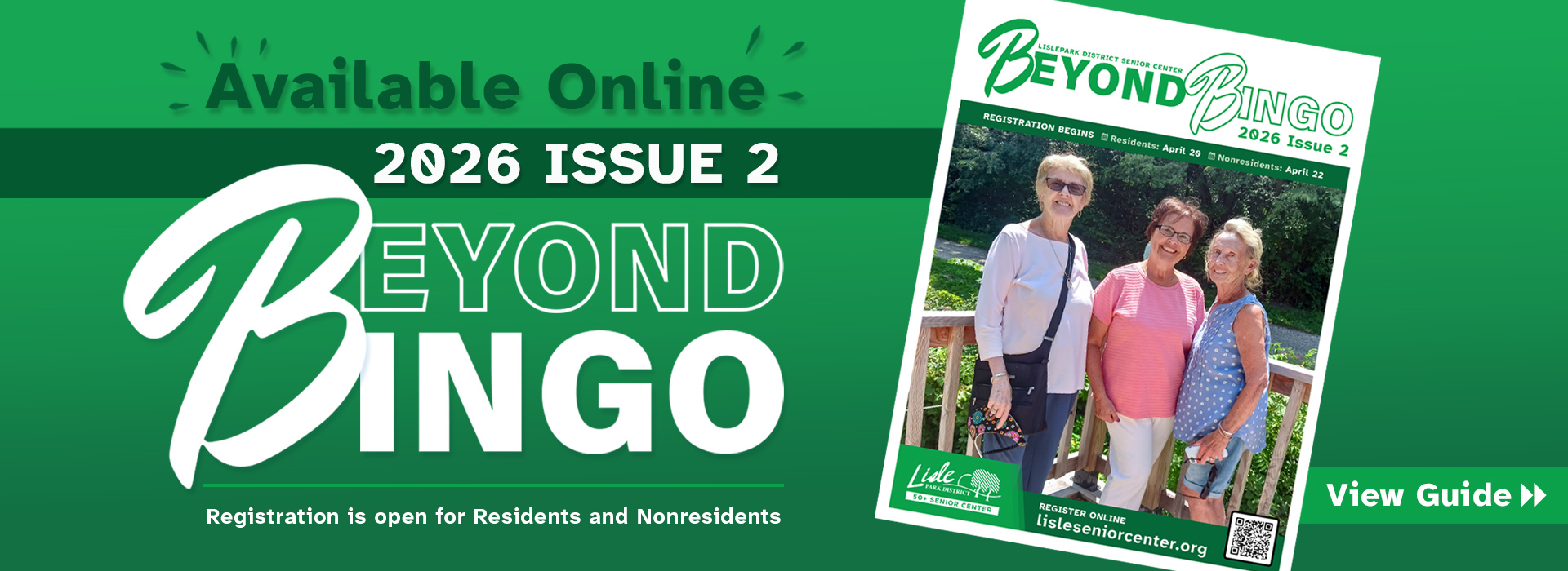 50+ Beyond Bingo 2026 Issue 2 Program Guide